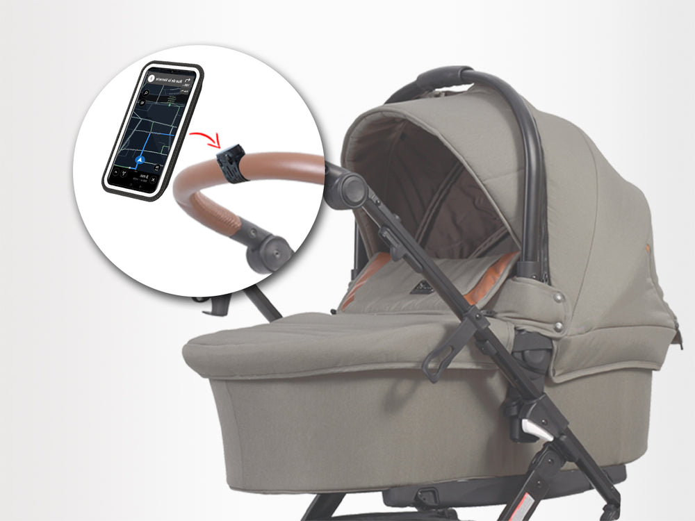 Support téléphone poussette