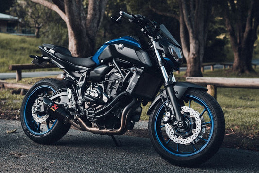 Yamaha MT-07 : The best support of smartphone ?