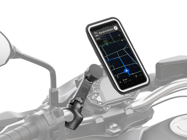Motorcycle smartphone PRO BOOST mount