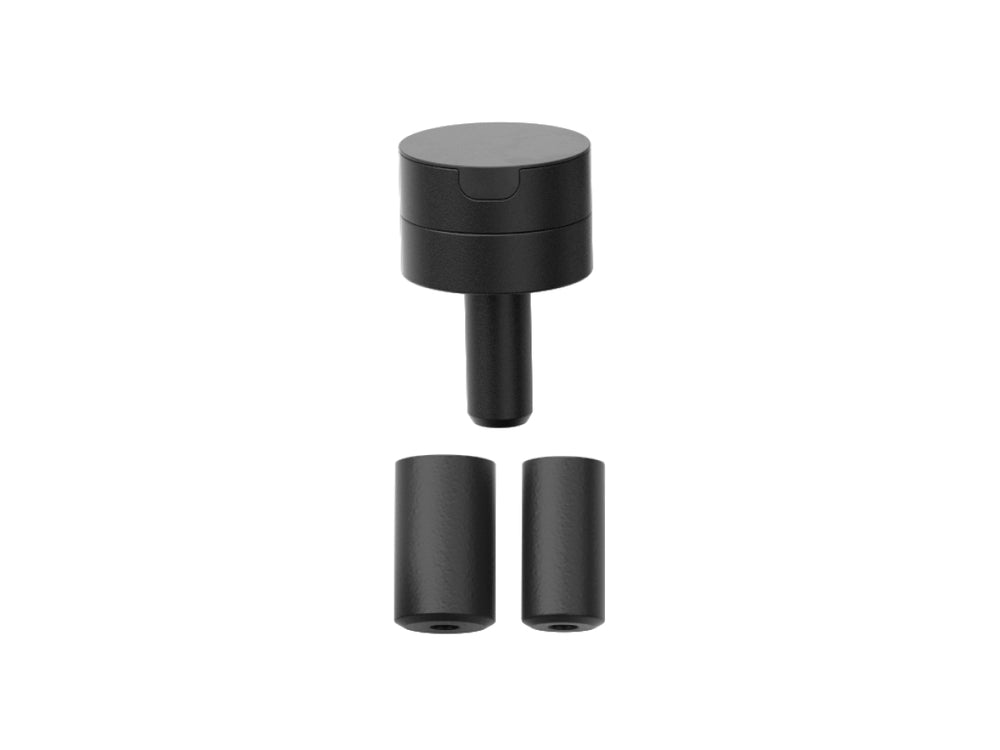 Fixation magnétique pour tige de fourche moto, et adaptateurs, fiable et robuste pour vos trajets en moto possédant un demi-guidon 