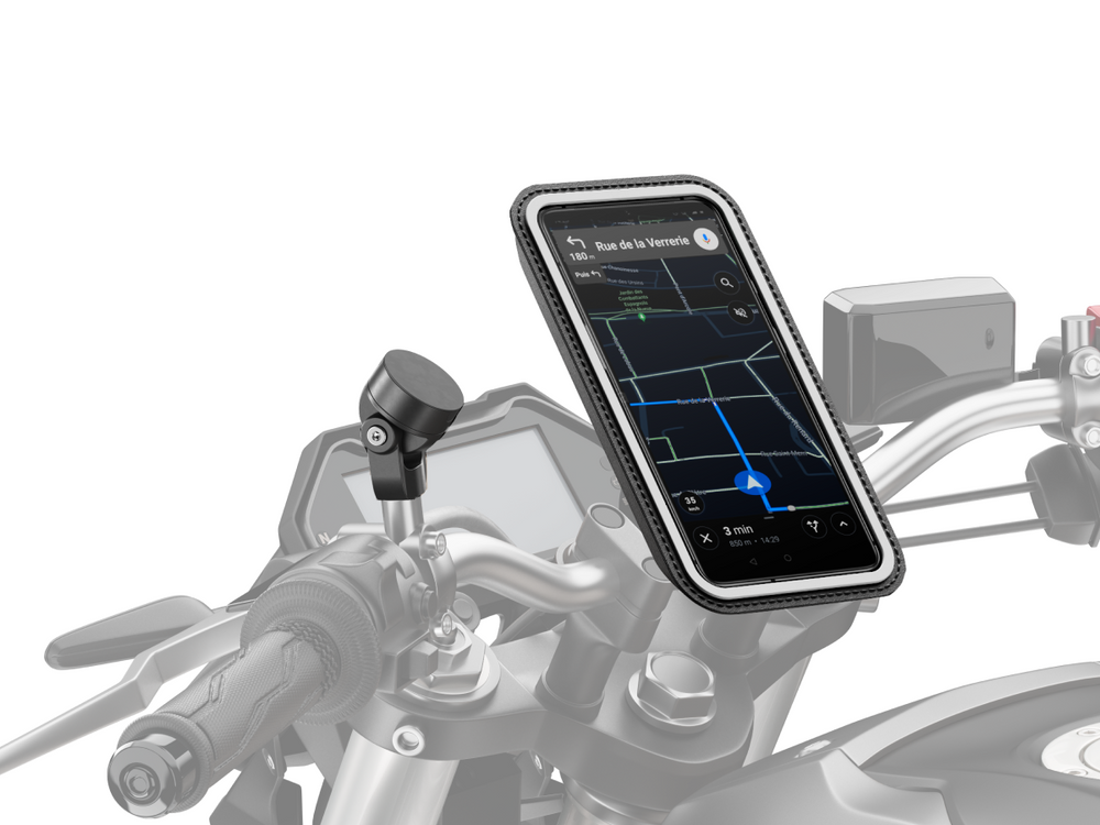 Funda Soporte Moto Smartphone Universal 6,6 Fijación Retrovisor