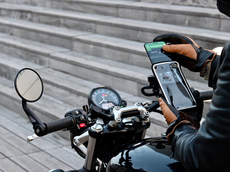 Phone holder for bike or motorcycle