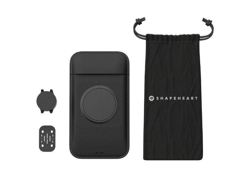 Shapeheart - Support de téléphone magnétique pour rétroviseur de scooter