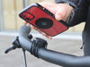 Bike phone mount with steel plate