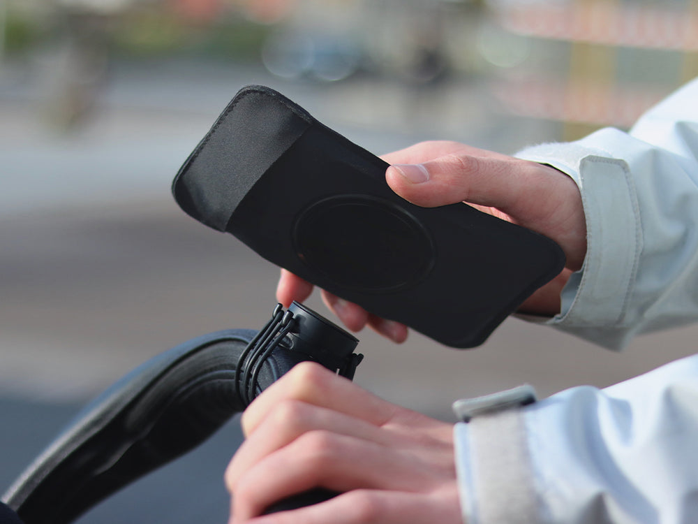 Support téléphone poussette