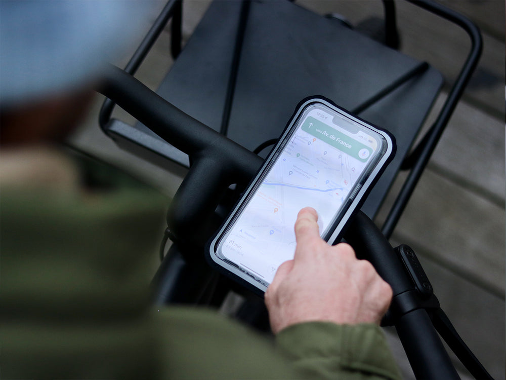 Fahrrad Handyhalterung Shapeheart > Pistrada Schutzhülle, wetterfest